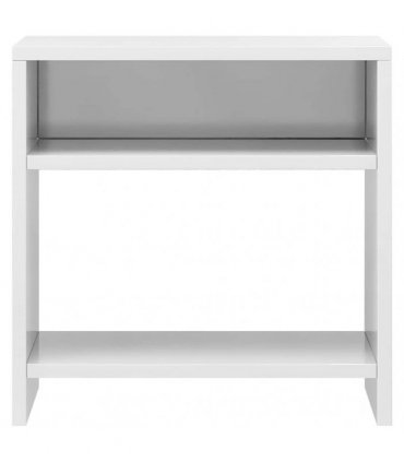 vidaXL Bedside Cabinets 2 pcs High Gloss White 40x30x40 cm Engineered Wood