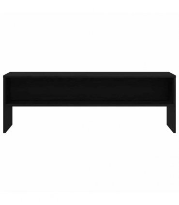 vidaXL TV Cabinet Black Oak 120x40x40 cm Engineered Wood