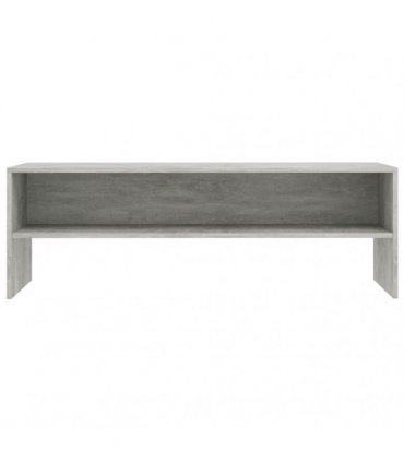 vidaXL TV Cabinet Concrete Grey 120x40x40 cm Engineered Wood