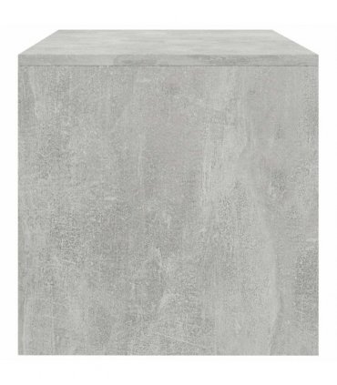 vidaXL TV Cabinet Concrete Grey 120x40x40 cm Engineered Wood