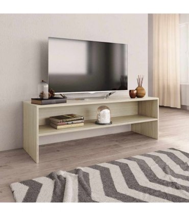 vidaXL TV Cabinet Sonoma Oak 120x40x40 cm Engineered Wood
