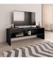 vidaXL TV Cabinet | Black | Engineered wood | Medium | Classic/Traditional