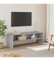vidaXL TV Cabinet Grey Sonoma 120x40x40 cm Engineered Wood