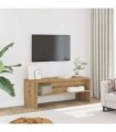 vidaXL TV Cabinet Artisan Oak 100x40x40 cm Engineered Wood
