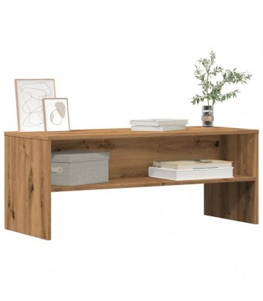 vidaXL TV Cabinet Artisan Oak 100x40x40 cm Engineered Wood