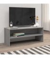vidaXL TV Cabinet Grey Sonoma 100x40x40 cm Engineered Wood