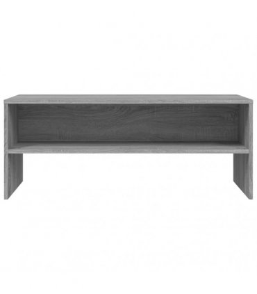 vidaXL TV Cabinet Grey Sonoma 100x40x40 cm Engineered Wood