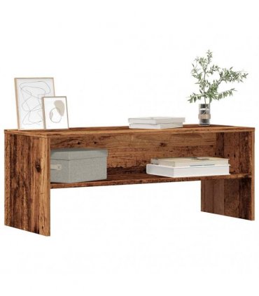 vidaXL TV Cabinet Old Wood 100x40x40 cm Engineered Wood
