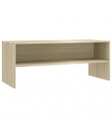 vidaXL TV Cabinet Sonoma Oak 100x40x40 cm Engineered Wood
