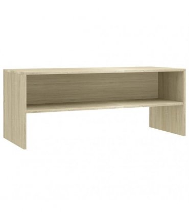 vidaXL TV Cabinet Sonoma Oak 100x40x40 cm Engineered Wood