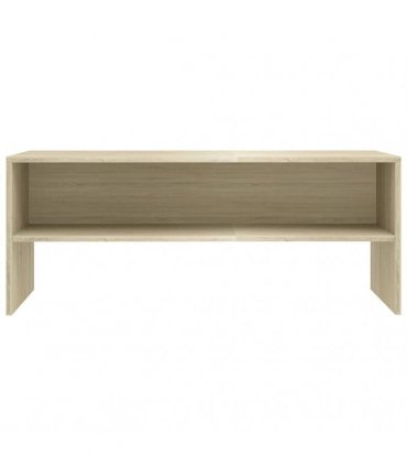 vidaXL TV Cabinet Sonoma Oak 100x40x40 cm Engineered Wood