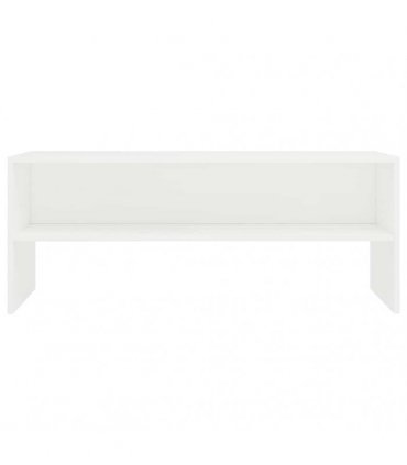 vidaXL TV Cabinet White 100x40x40 cm Engineered Wood