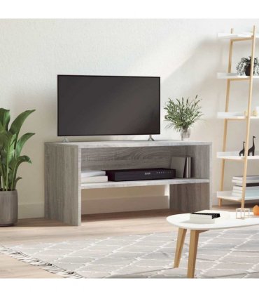 vidaXL TV Cabinet Grey Sonoma 80x40x40 cm Engineered Wood