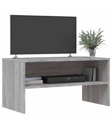 vidaXL TV Cabinet Grey Sonoma 80x40x40 cm Engineered Wood