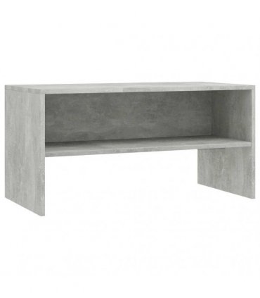 vidaXL TV Cabinet Concrete Grey 80x40x40 cm Engineered Wood