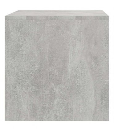 vidaXL TV Cabinet Concrete Grey 80x40x40 cm Engineered Wood