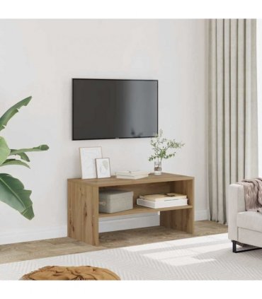 vidaXL TV Cabinet Artisan Oak 80x40x40 cm Engineered Wood