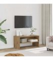vidaXL TV Cabinet Artisan Oak 80x40x40 cm Engineered Wood