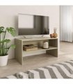 vidaXL TV Cabinet Sonoma Oak 80x40x40 cm Engineered Wood