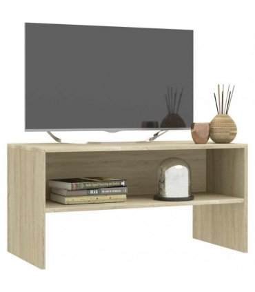 vidaXL TV Cabinet Sonoma Oak 80x40x40 cm Engineered Wood