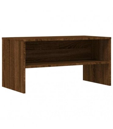vidaXL TV Cabinet Brown Oak 80x40x40 cm Engineered Wood