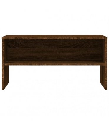 vidaXL TV Cabinet Brown Oak 80x40x40 cm Engineered Wood