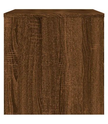 vidaXL TV Cabinet Brown Oak 80x40x40 cm Engineered Wood