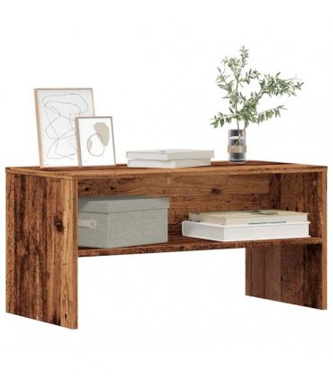 vidaXL TV Cabinet Old Wood 80x40x40 cm Engineered Wood