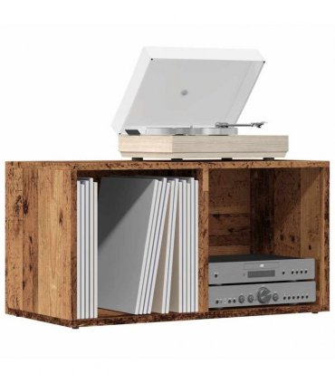 vidaXL LP Storage Box Old Wood 69.5x34x36 cm Engineered Wood