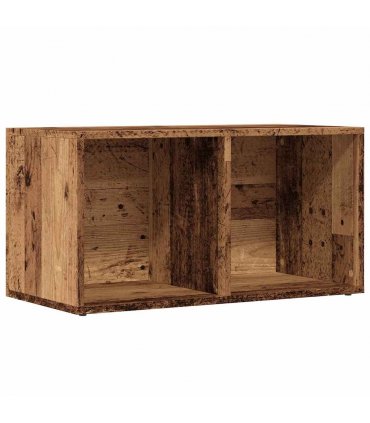 vidaXL LP Storage Box Old Wood 69.5x34x36 cm Engineered Wood