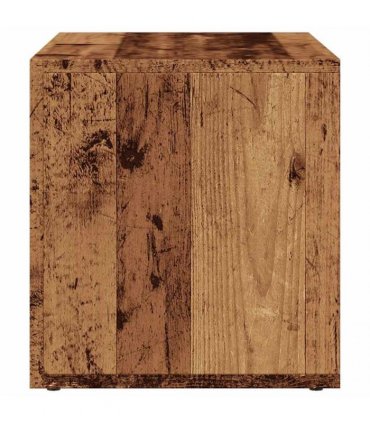 vidaXL LP Storage Box Old Wood 69.5x34x36 cm Engineered Wood