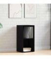 vidaXL LP Storage Box Black Oak 71x34x36 cm Engineered Wood