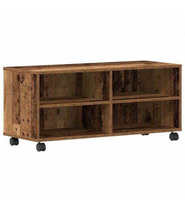 vidaXL TV Cabinet Brown 90 x 35 x 40.5 cm Engineered wood — Colour: Old wood
