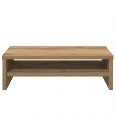vidaXL Monitor Stand Artisan Oak 42x24x13 cm Engineered Wood