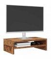 vidaXL Monitor Stand Old Wood 42x24x13 cm Engineered Wood