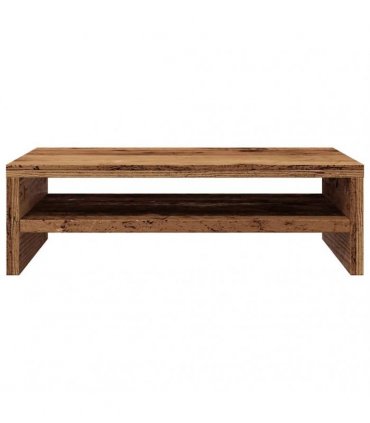vidaXL Monitor Stand Old Wood 42x24x13 cm Engineered Wood