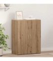 vidaXL Office Cabinet Artisan Oak 70 x 32 x 77.5 cm Engineered Wood — Size: 60 x 32 x 77.5 cm