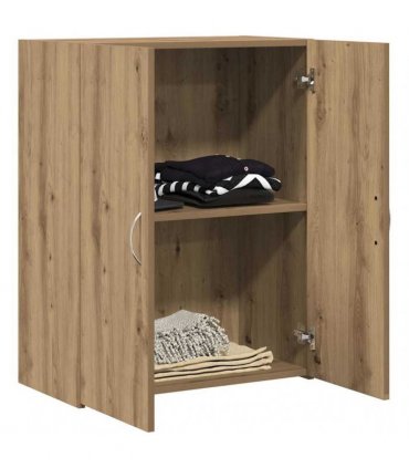 vidaXL Office Cabinet Artisan Oak 70 x 32 x 77.5 cm Engineered Wood — Size: 60 x 32 x 77.5 cm