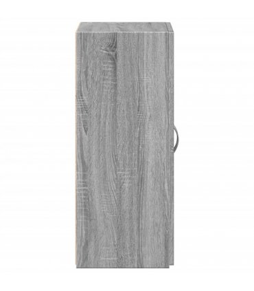 vidaXL File Cabinet Grey Sonoma 60x32x77.5 cm Engineered Wood — Size: 60 x 32 x 77.5 cm