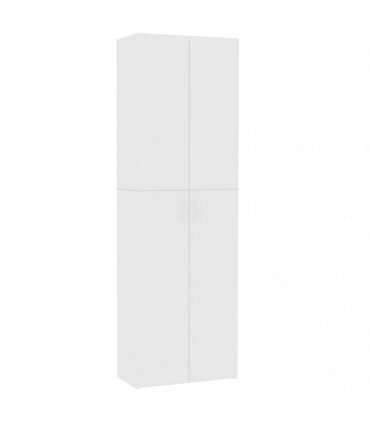 vidaXL Office Cabinet | White | Engineered wood | 60 x 32 x 190 cm
