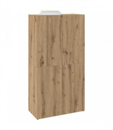 vidaXL Office Cabinet Artisan Oak 60 x 32 x 115 cm Engineered Wood