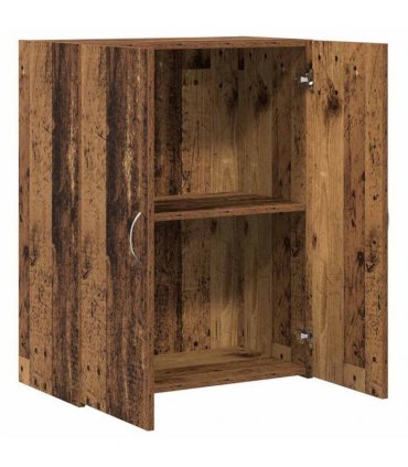 vidaXL Office Cabinet Old Wood 70 x 32 x 77.5 cm Engineered Wood — Size: 60 x 32 x 77.5 cm