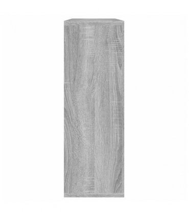 vidaXL Wall Shelf Grey Sonoma 104x20x58.5 cm Engineered Wood