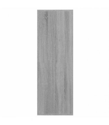 vidaXL Shoe Rack Grey Sonoma 54x34x100.5 cm Engineered Wood