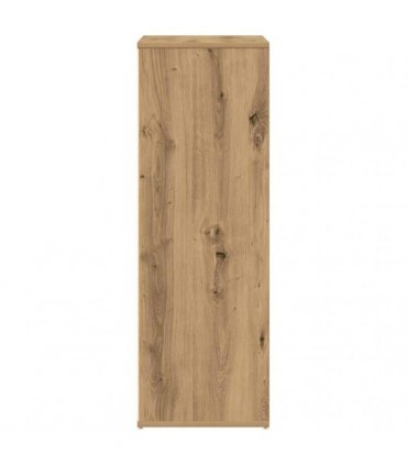 vidaXL Shoe Rack Artisan Oak 54x34x100.5 cm Engineered Wood