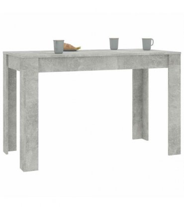 vidaXL Dining Table | Concrete grey | Engineered wood | Standard | Durable