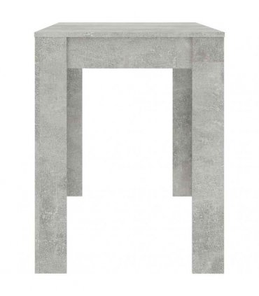 vidaXL Dining Table | Concrete grey | Engineered wood | Standard | Durable