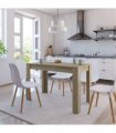 vidaXL Dining Table | Sonoma Oak | Engineered Wood | 120x60x76 cm | Minimalistic