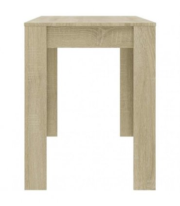 vidaXL Dining Table | Sonoma Oak | Engineered Wood | 120x60x76 cm | Minimalistic