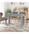 vidaXL Dining Table Grey Sonoma 120x60x76 cm Engineered Wood